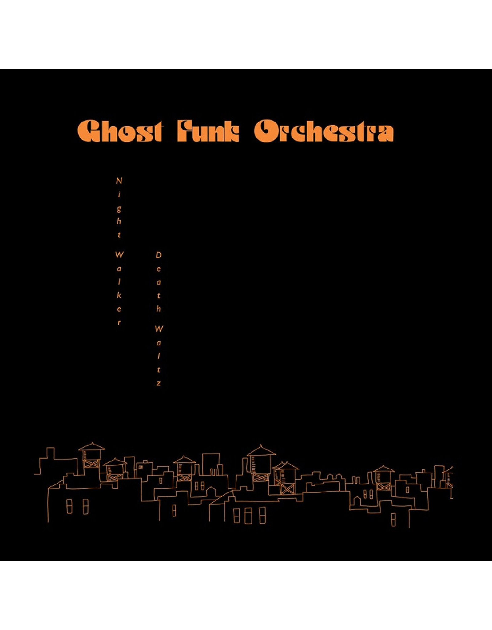 Karma Chief Ghost Funk Orchestra: Night Walker/Death Waltz (opaque red) LP