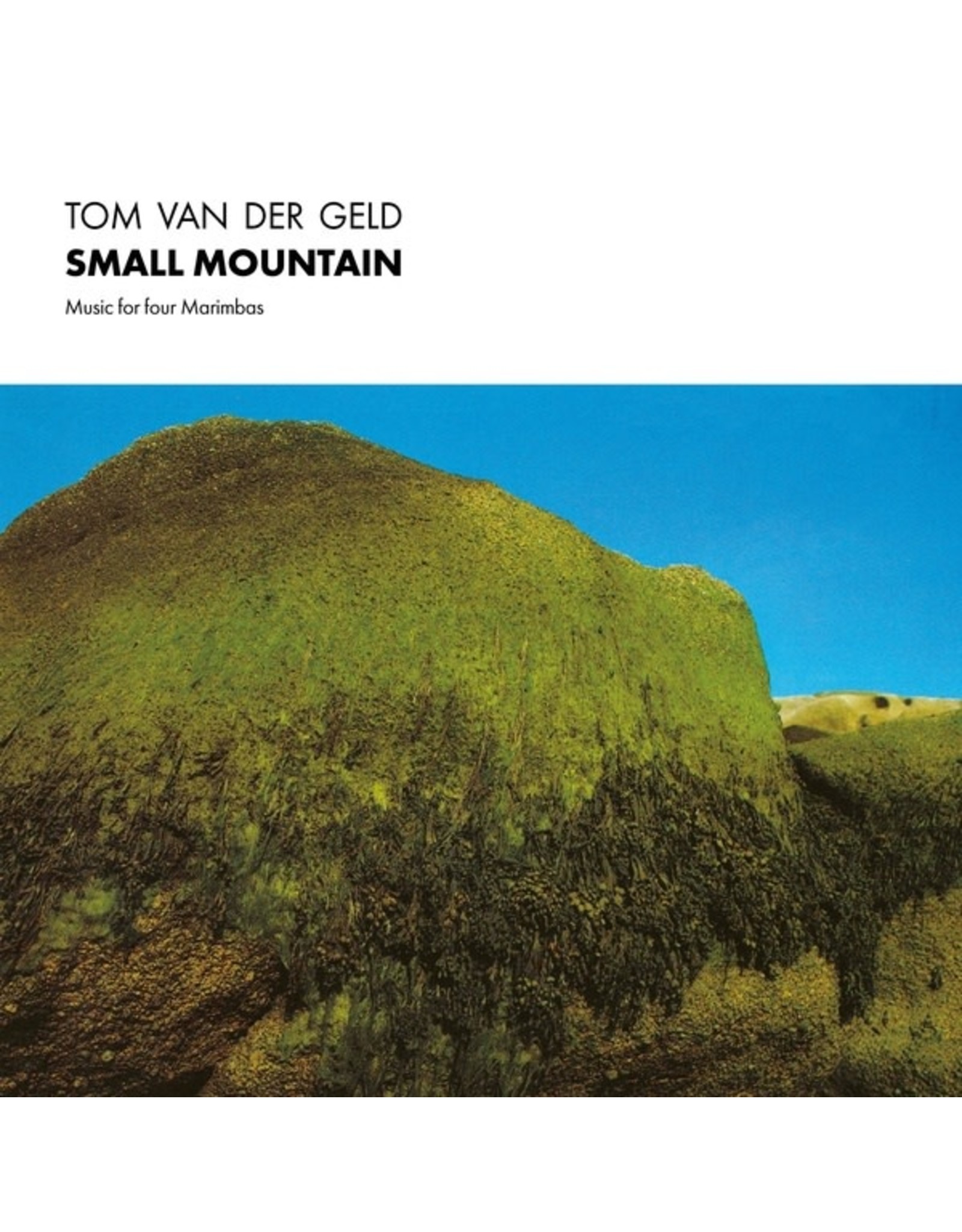 Black Sweat Van Der Geld, Tom: Small Mountain: Music for Four Marimbas LP