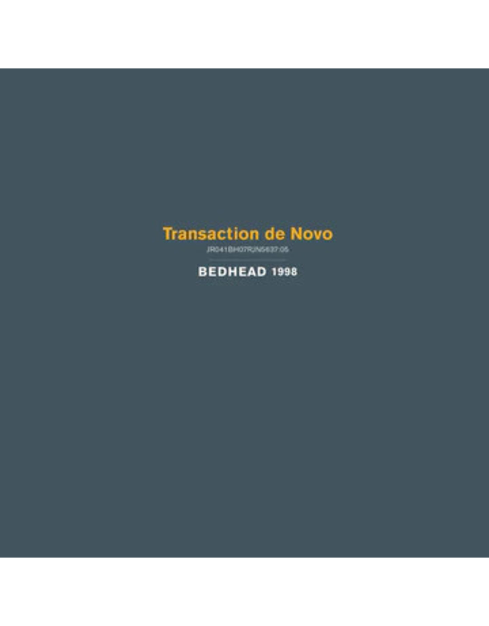 Numero Bedhead: Transaction De Novo (gold) LP