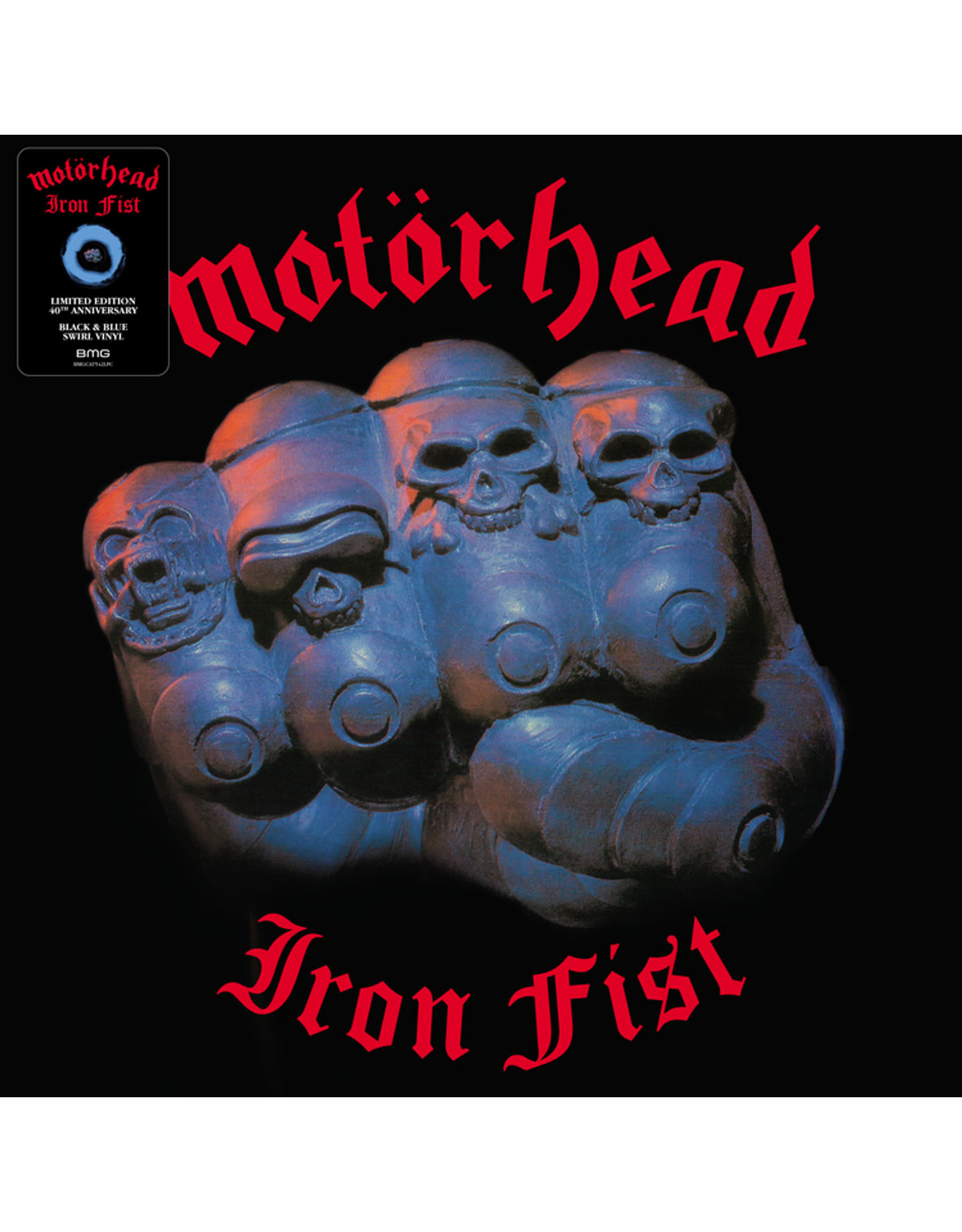 Motörhead  Iron Fist (Vinyl) (Used) – Trusty Spot Records & Tees