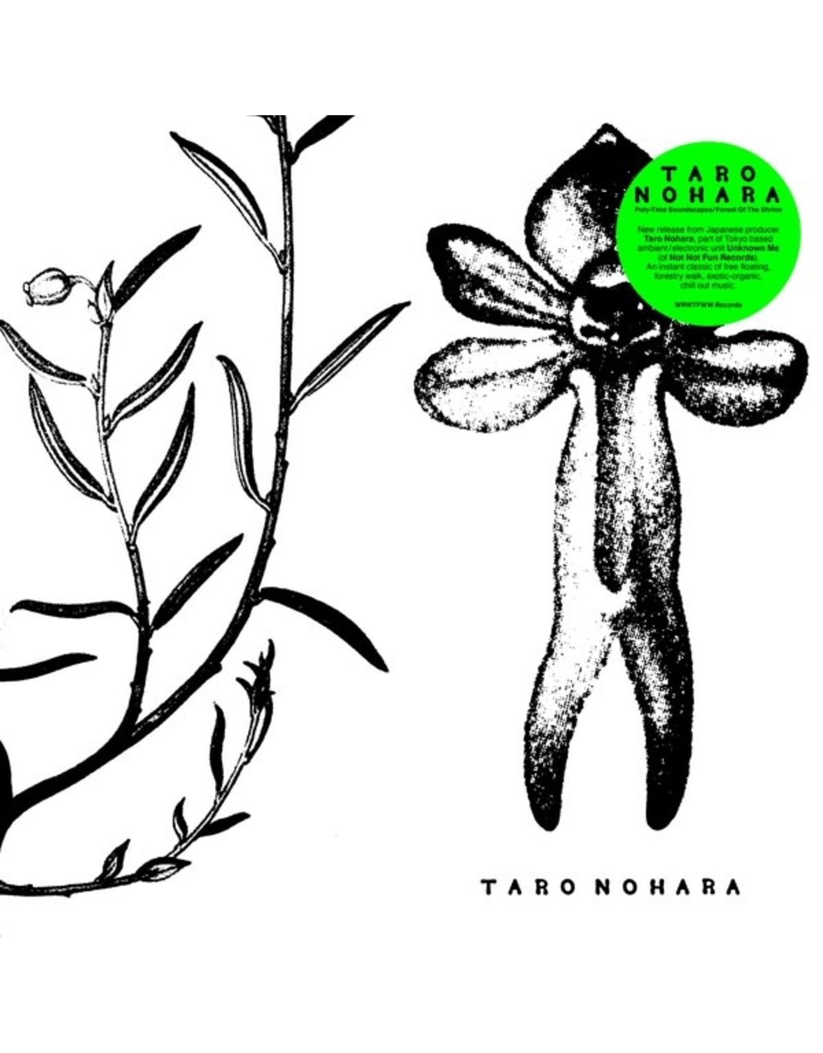 WRWTFWW Nohara, Taro: Poly-Time Soundscapes / Forest of the Shrine LP