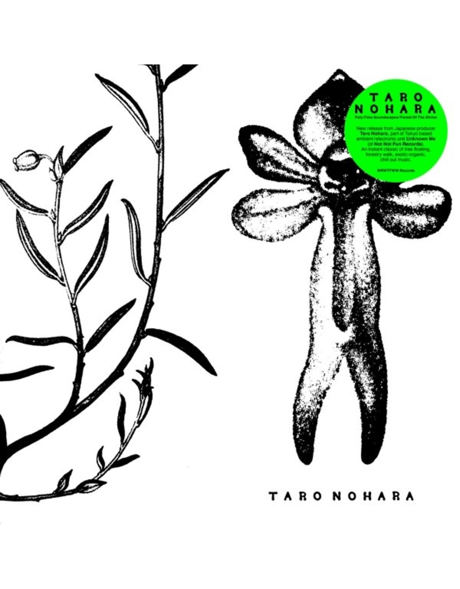 WRWTFWW Nohara, Taro: Poly-Time Soundscapes / Forest of the Shrine LP