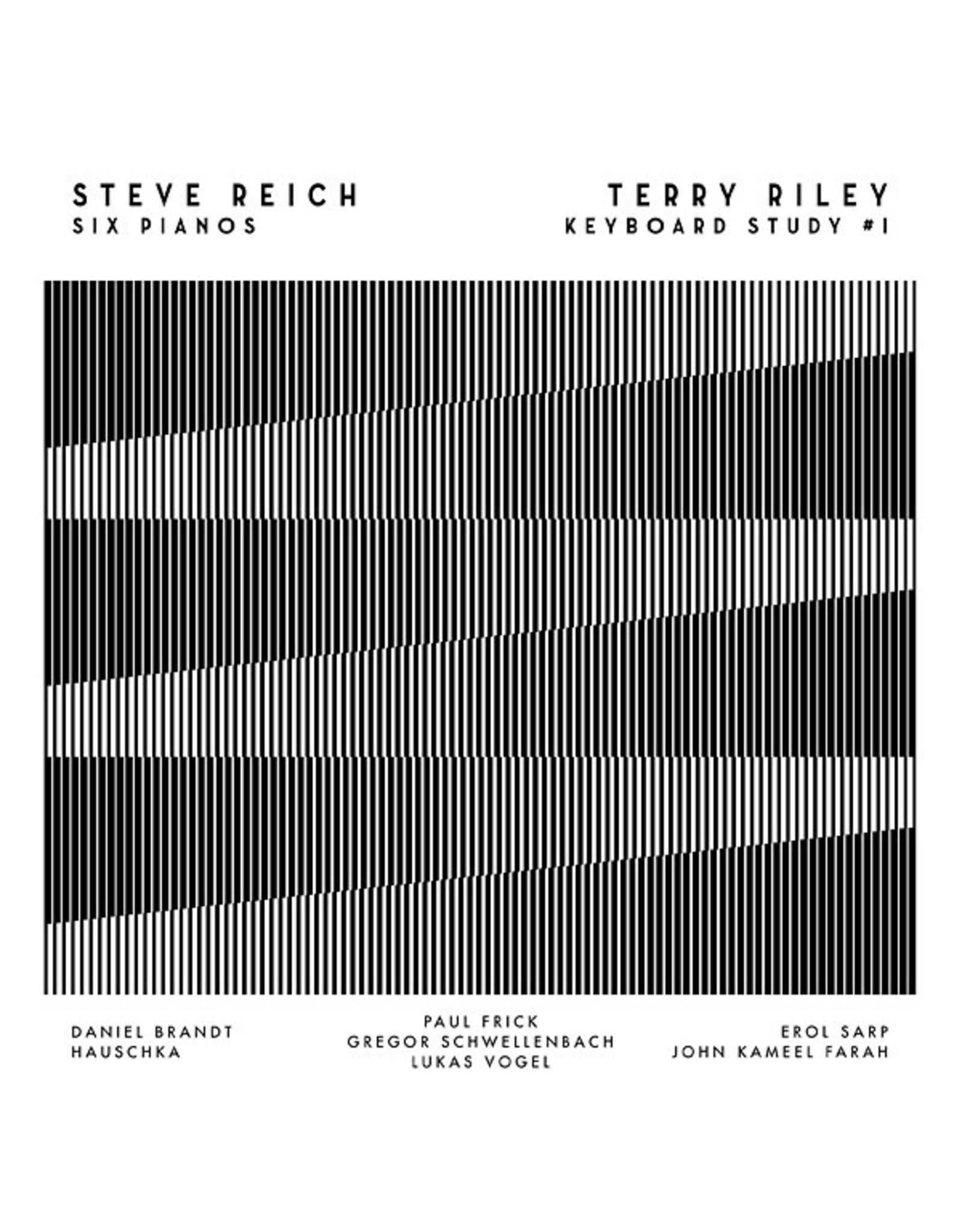 Reich, Steve/Terry Riley: Six Pianos / Keyboard Study #1 LP