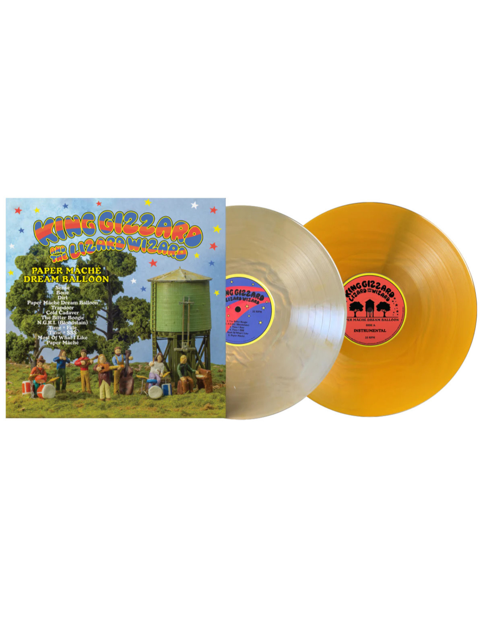 ATO King Gizzard & the Lizard Wizard: Paper Mâché Dream Balloon (lemon & mango) (expanded w/instrumentals) LP