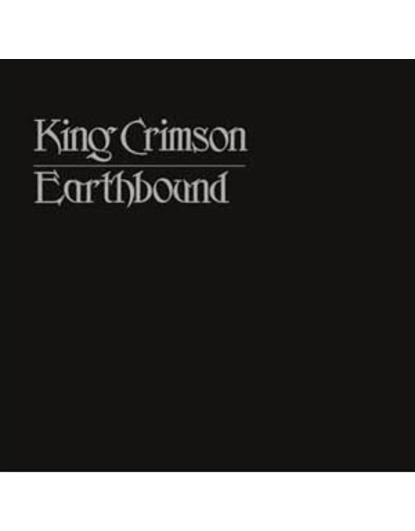Panegyric King Crimson: Earthbound LP
