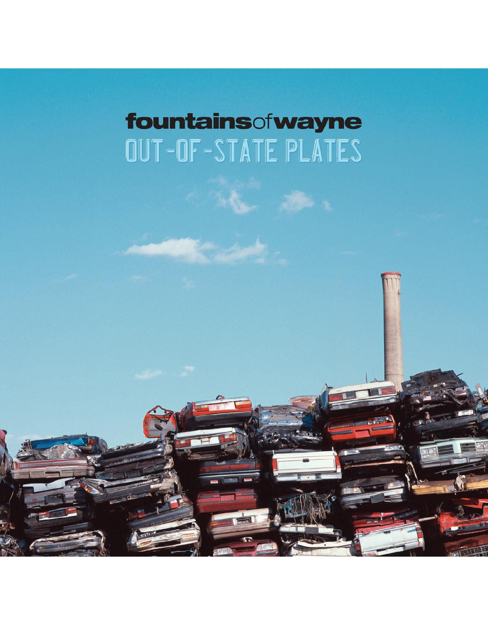 Real Gone Fountains of Wayne: Out-of-State Plates (JUNKYARD SWIRL) LP