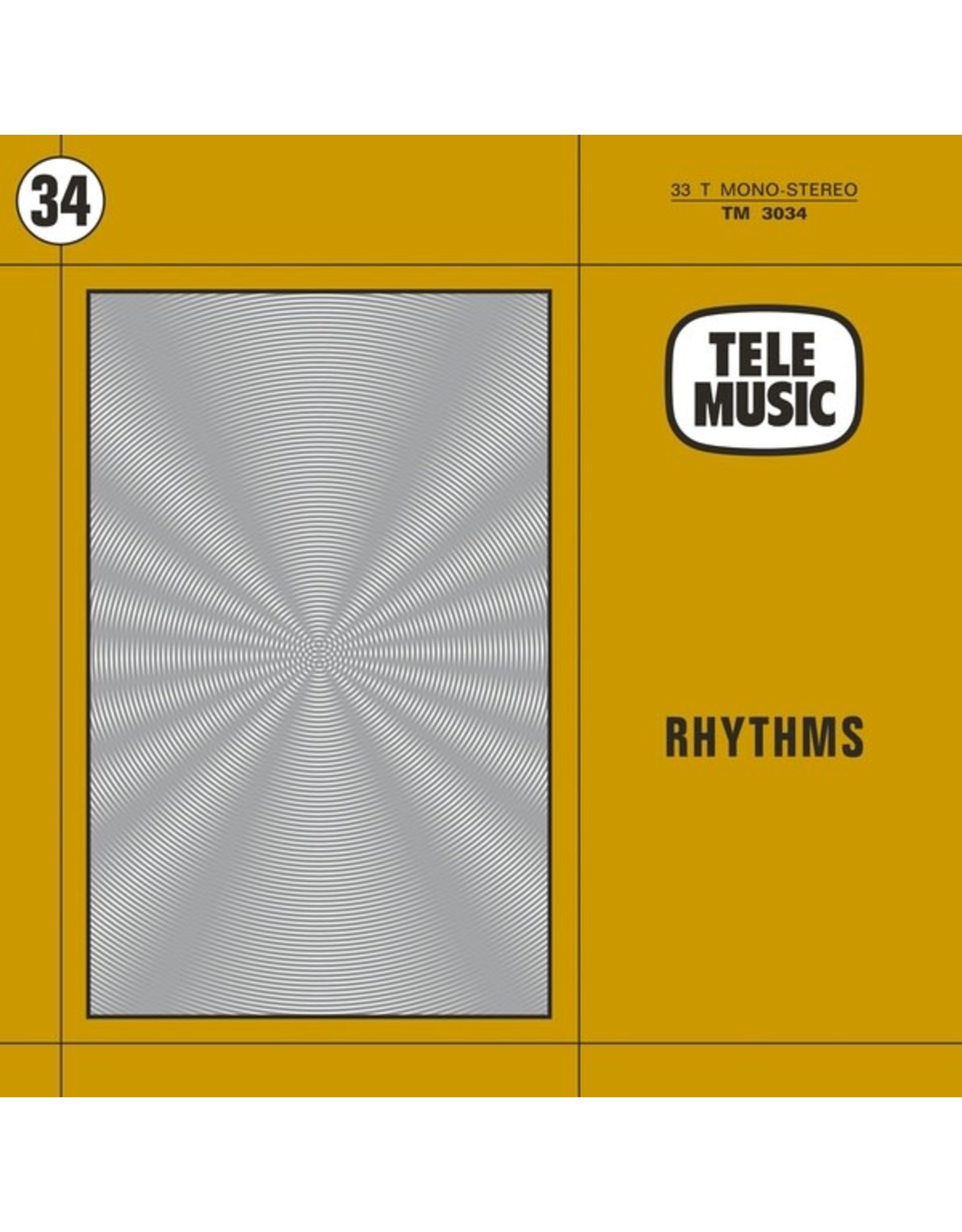 Be With Rubio, Tonio: Rhythms (Tele-Music) LP