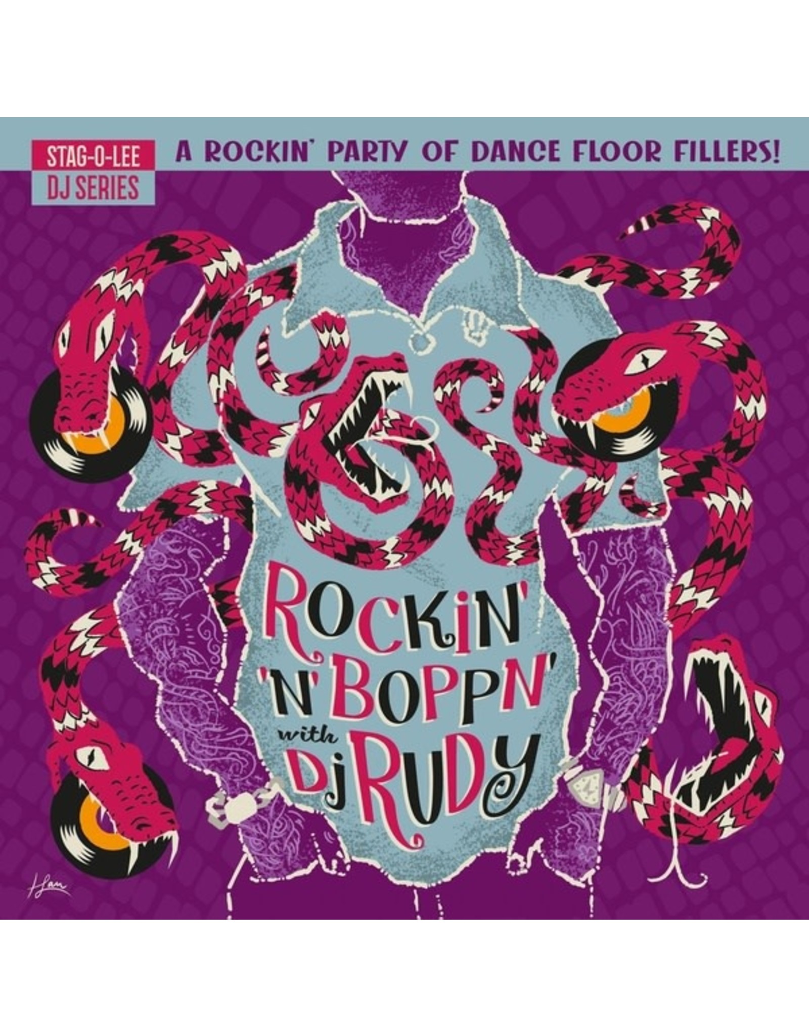 Various: Rockin' N Boppn' with DJ Rudy LP