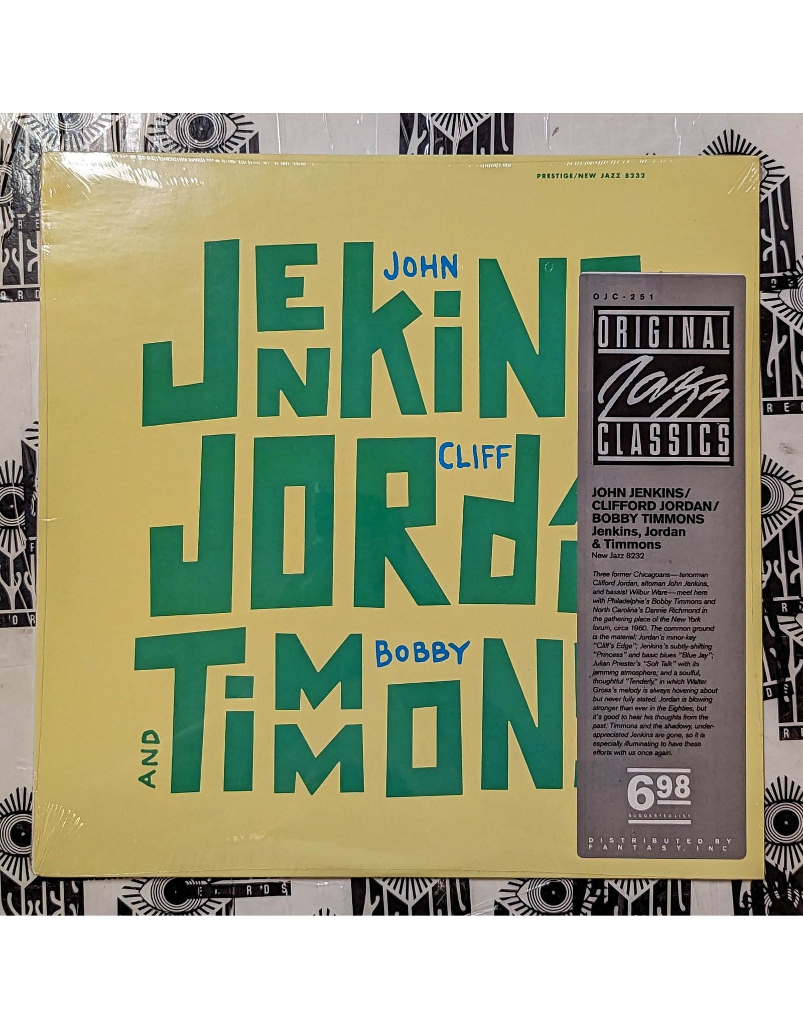 USED: John Jenkins/Clifford Jordan/Bobby Timmons: s/t LP
