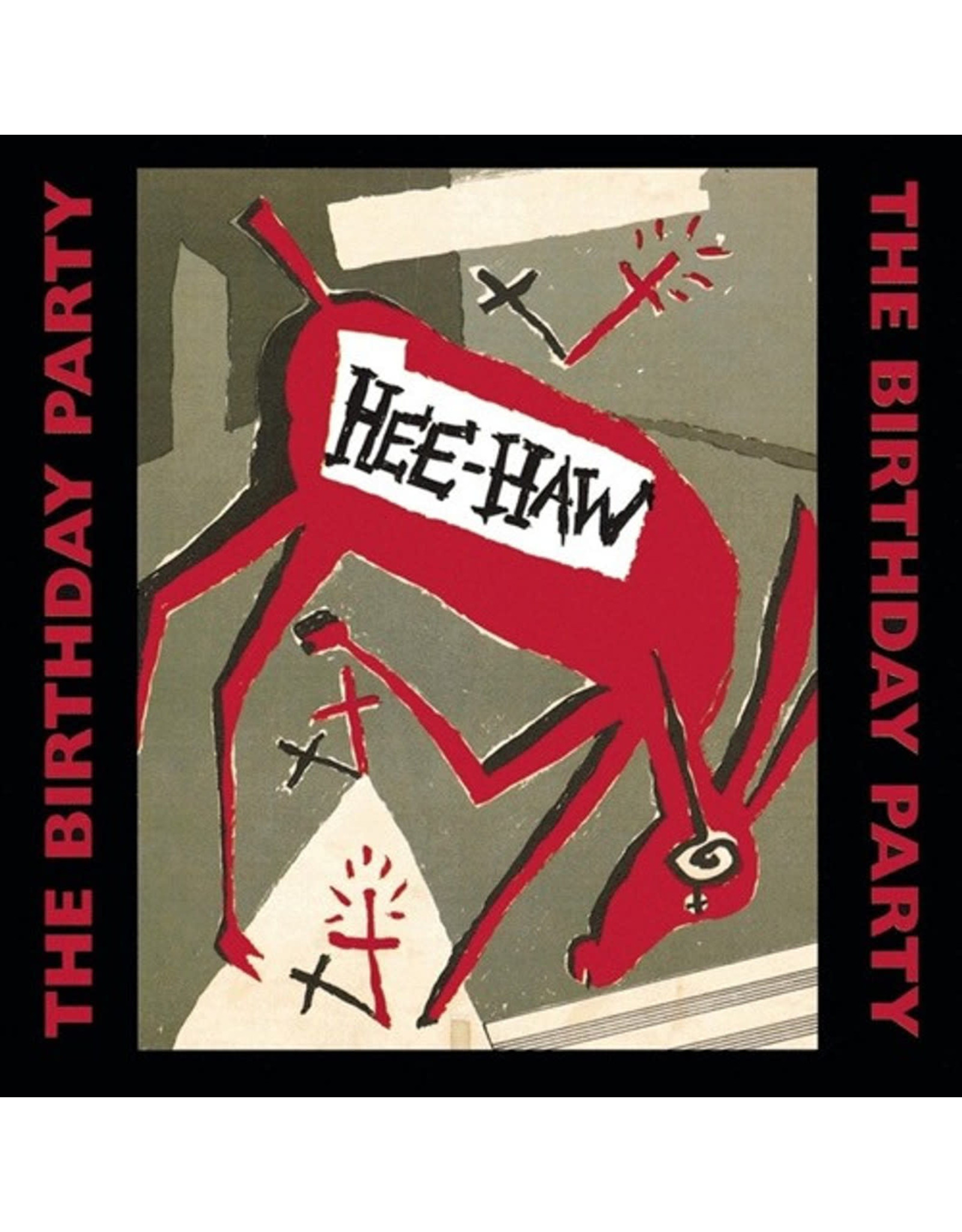 Drastic Plastic Birthday Party: Hee-Haw (red, black & white) LP