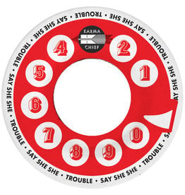 Karma Chief Say She She: Trouble/In My Head (opaque red) 7"