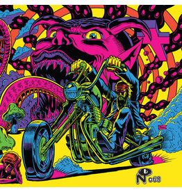 Numero Various: Warfaring Strangers: Acid Nightmares (neon blotter swirl coloured) LP