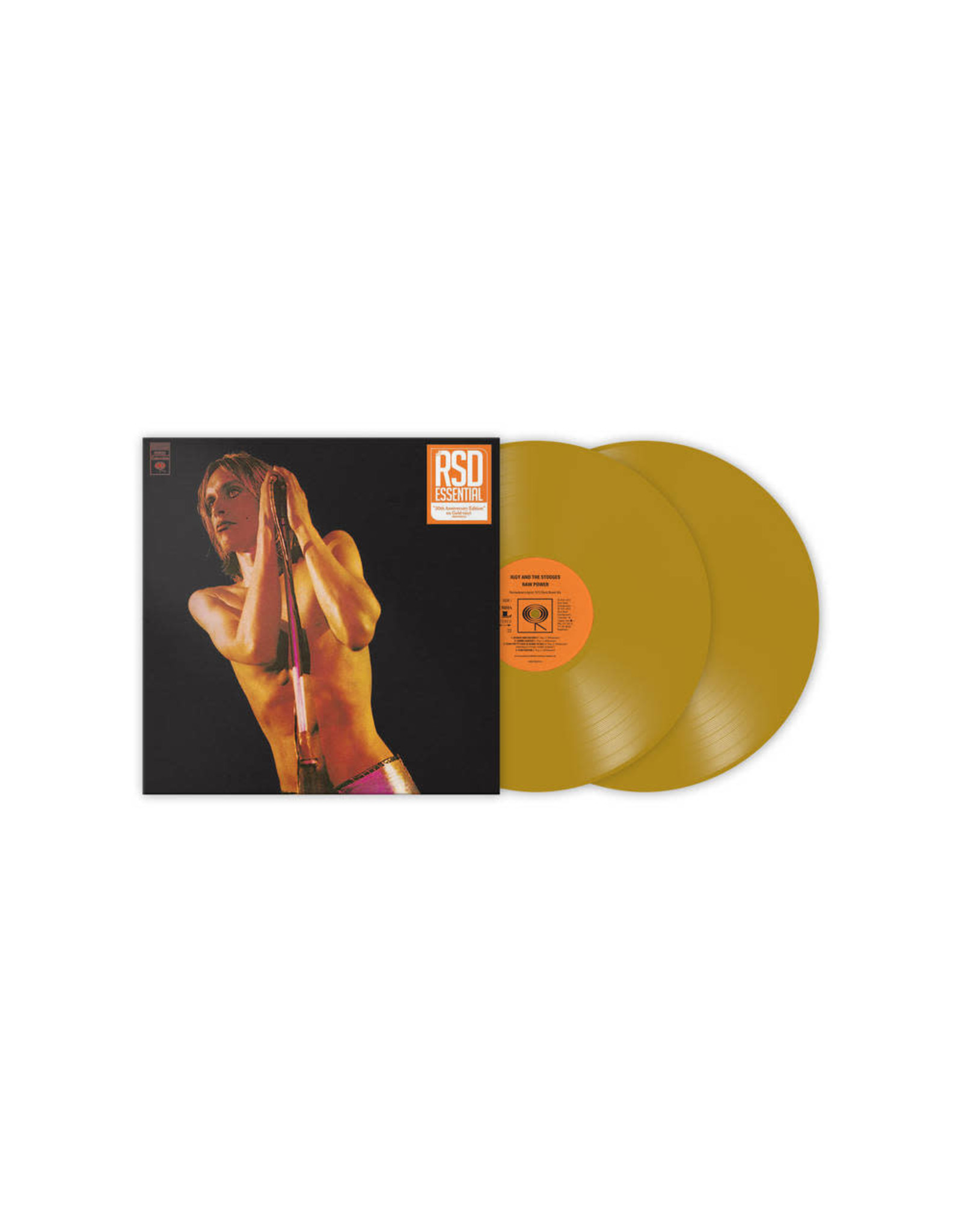 Columbia Iggy & The Stooges: Raw Power (gold) LP