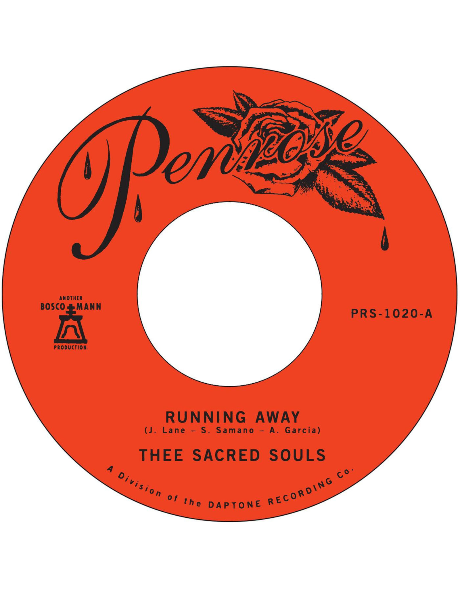 Penrose Thee Sacred Souls: Running Away b/w Love Comes Easy 7"