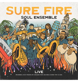 Sure Fire Soul Ensemble: Live At Panama 66 (clear with orange swirl coloured) LP