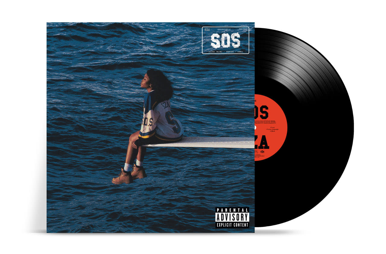 Amazon.co.jp: SZA SOS シザ 帯付き 完全生産限定盤2枚組LP
