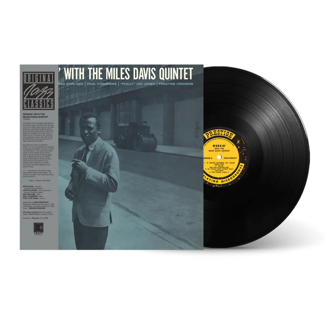 MILES DAVIS QUINTET Workin´ With 国内再発盤 白ラベルプロモ LP 1975