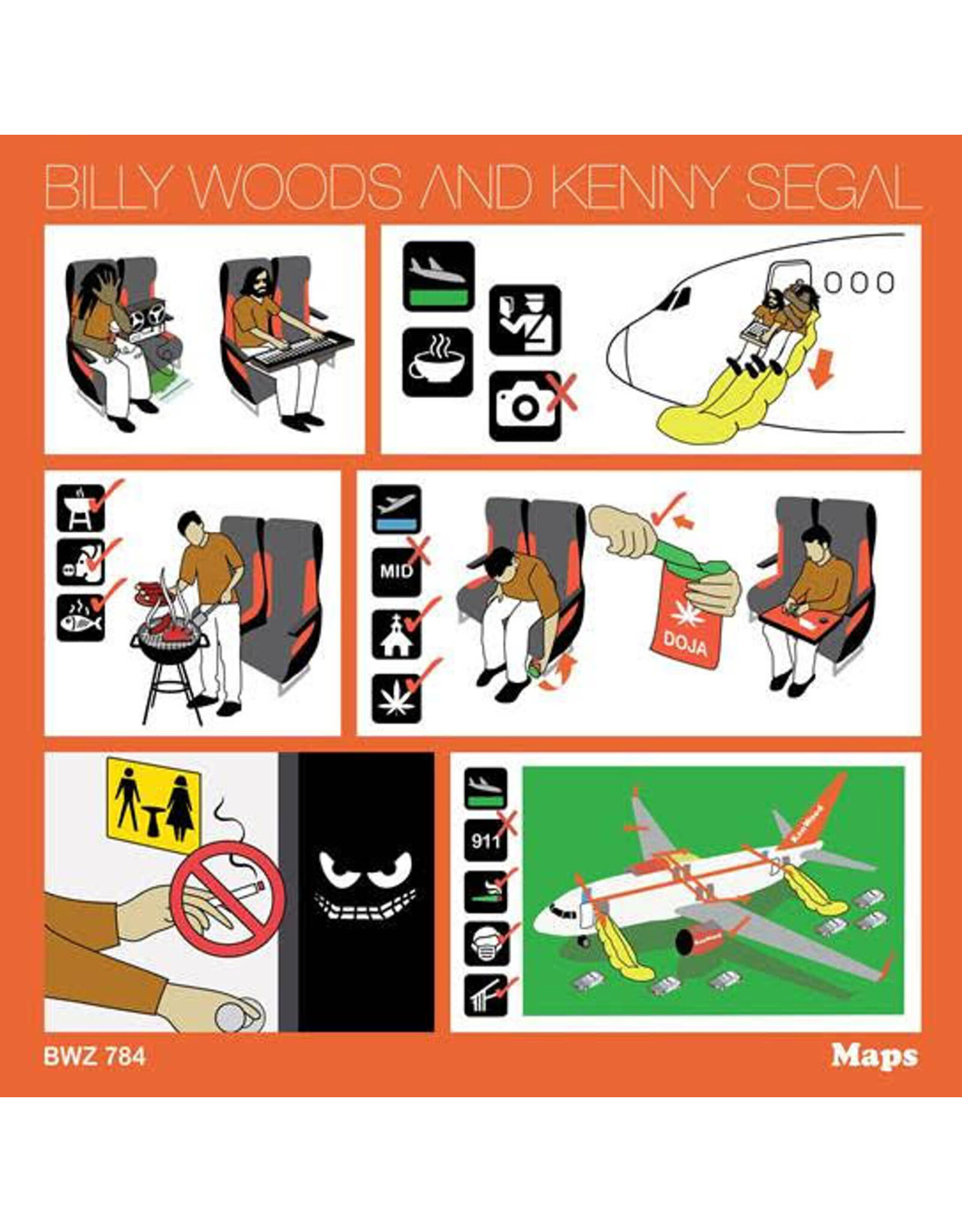 Backwoodz Woods, Billy & Kenny Segal: Maps LP