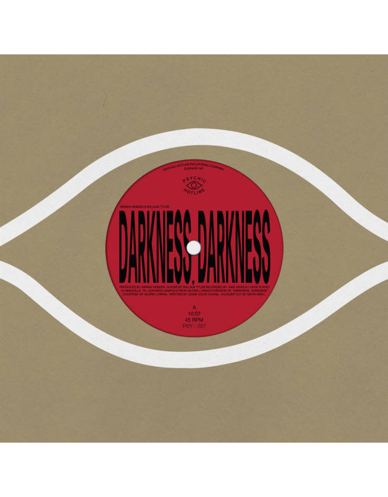 Psychic Hotline Hebden, Kieran & William Tyler: Darkness, Darkness/No Services LP