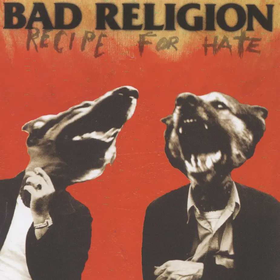 Bad Religion: Recipe For Hate (30th Anniversary/tiger's eye) LP
