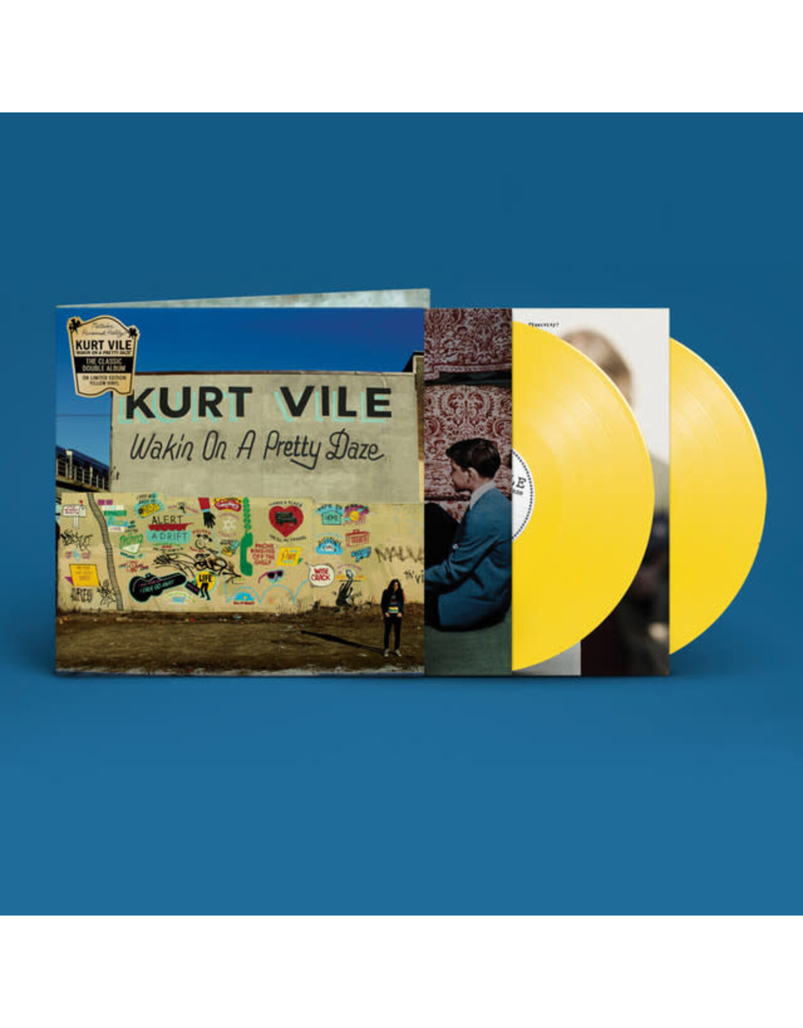 Matador Vile, Kurt: Wakin On A Pretty Daze (2LP/indie shop edition/yellow) LP