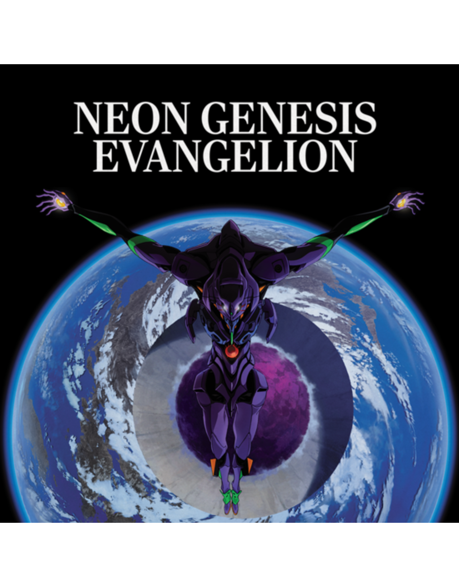 Milan OST: Neon Genesis Evangelion (Blue w/ Black Smoke) LP