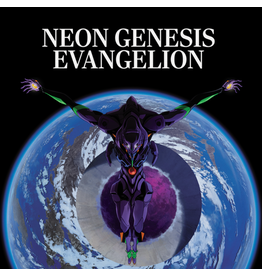 Milan OST: Neon Genesis Evangelion (Blue w/ Black Smoke) LP