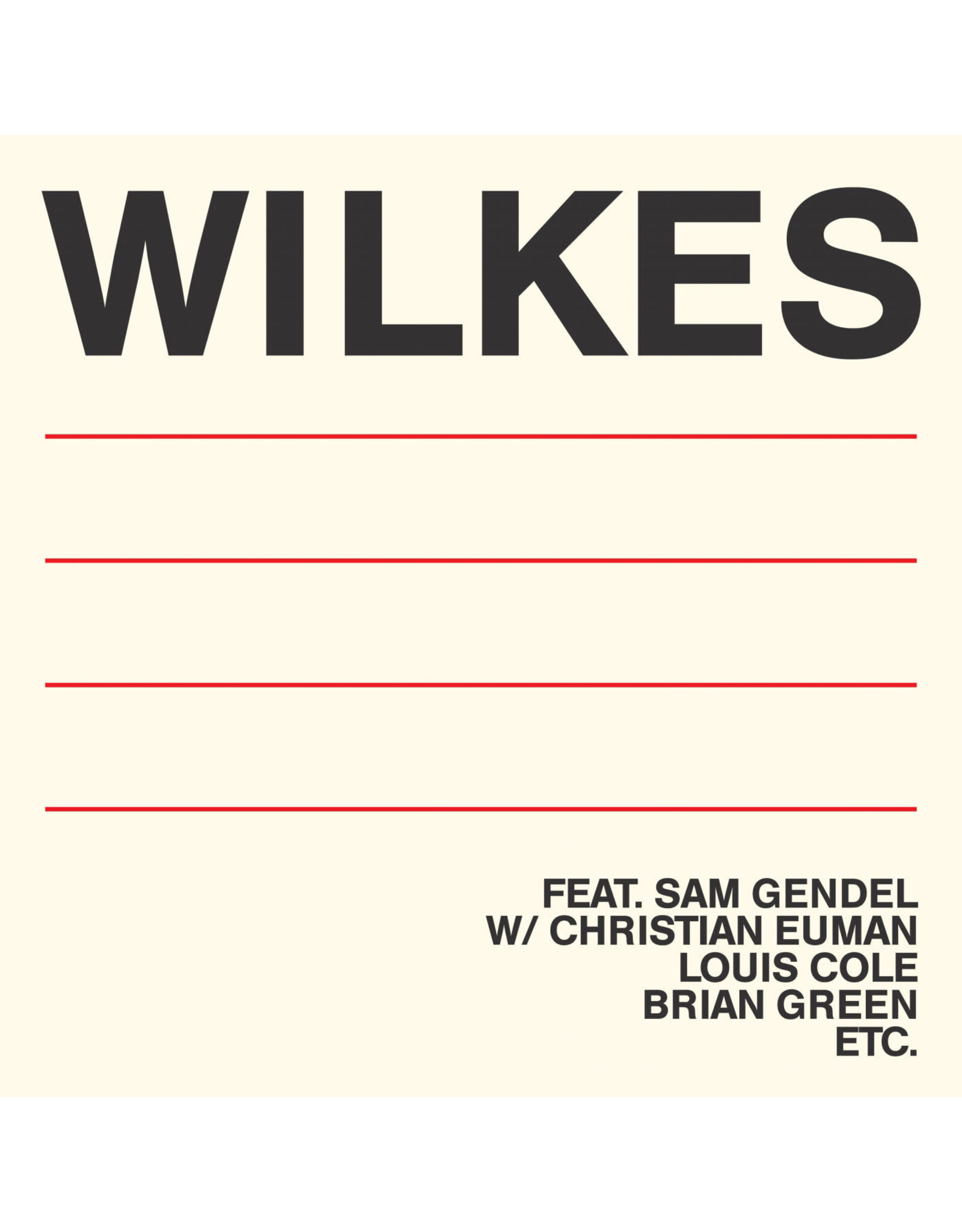 Leaving Wilkes, Sam: Wilkes LP