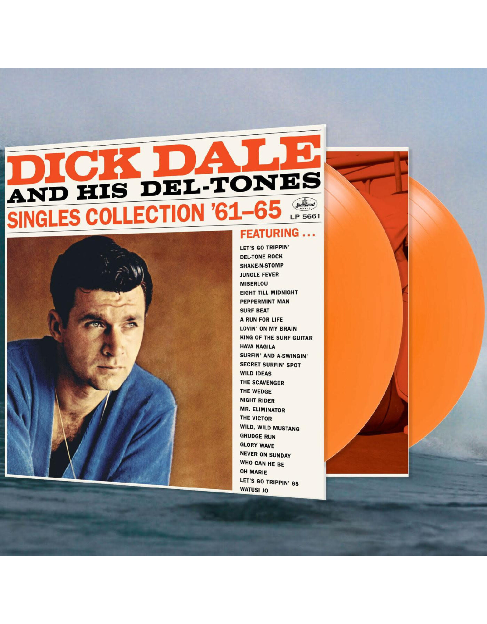 Sundazed Dale, Dick and His Del-Tones: Singles Collection '61-65 (ORANGE) LP