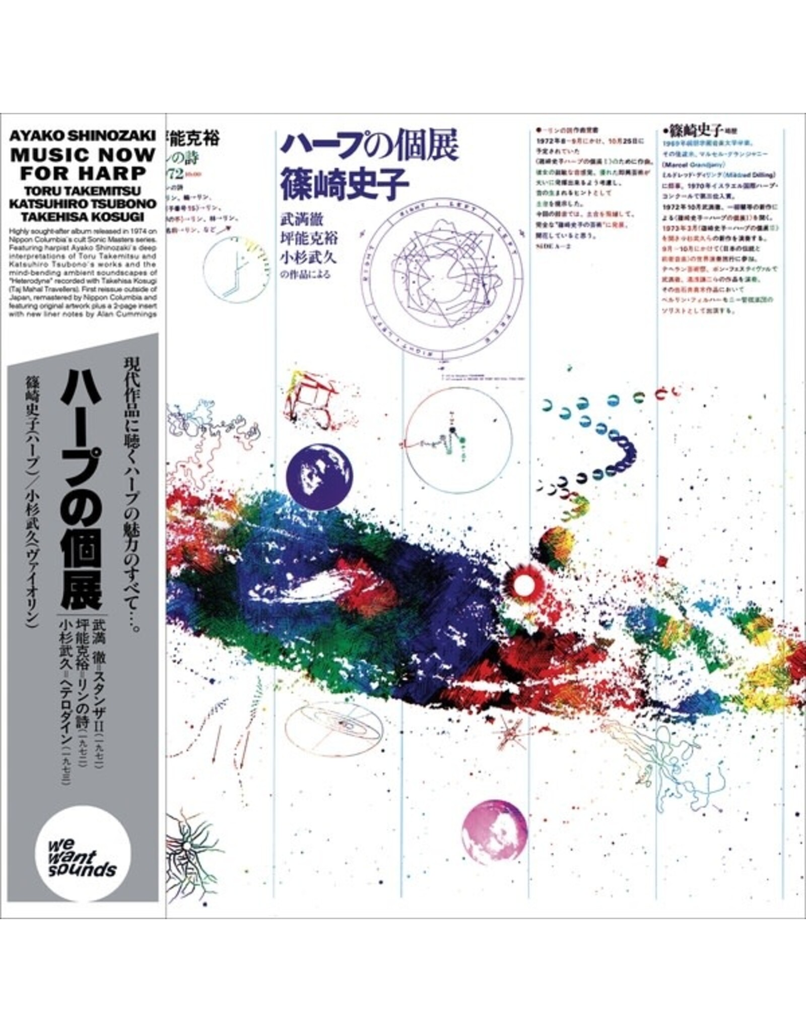 WeWantSound Shinozaki, Ayako: Music Now For Harp LP