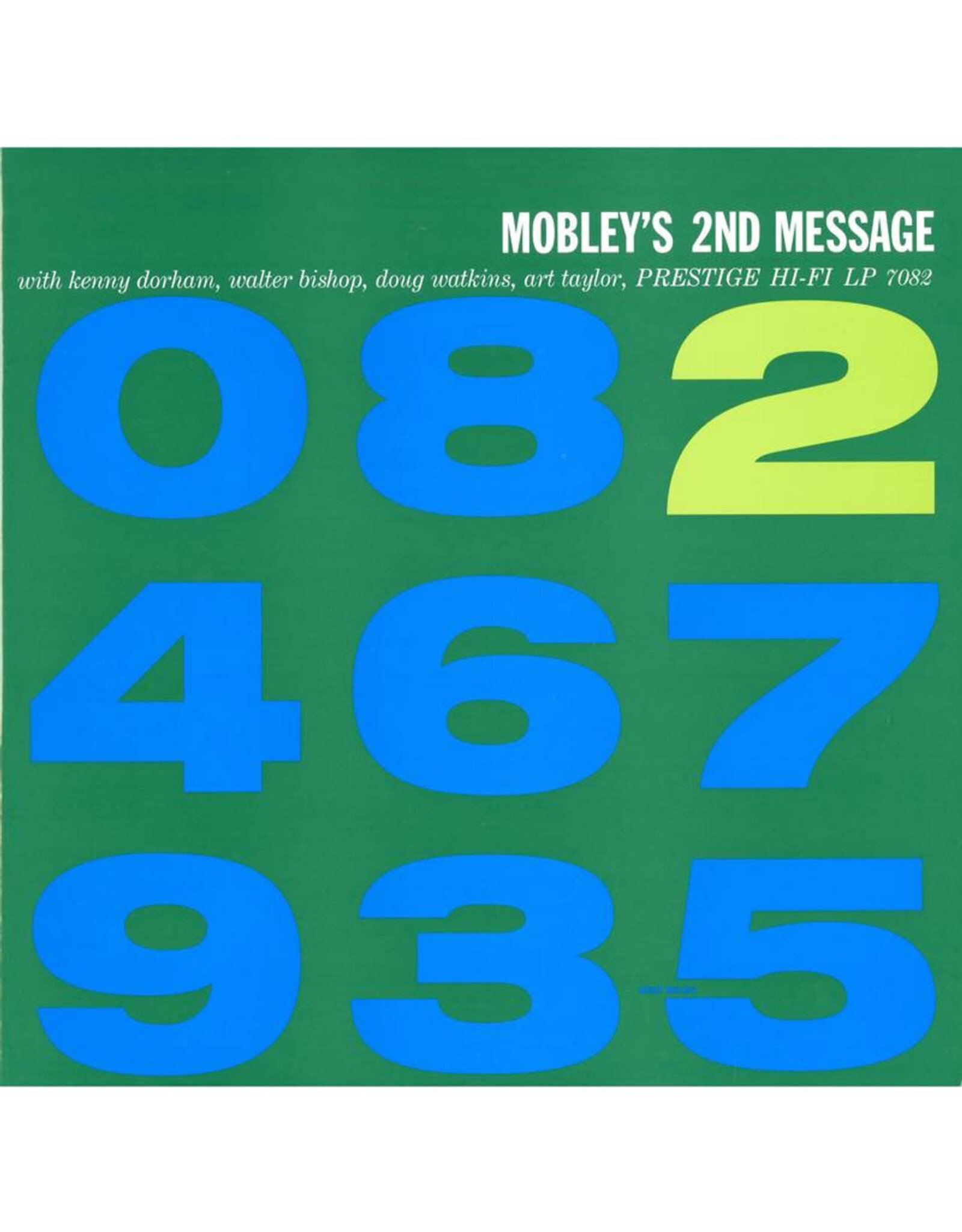 Analogue Productions Mobley, Hank: Mobley's 2nd Message (Mono) LP