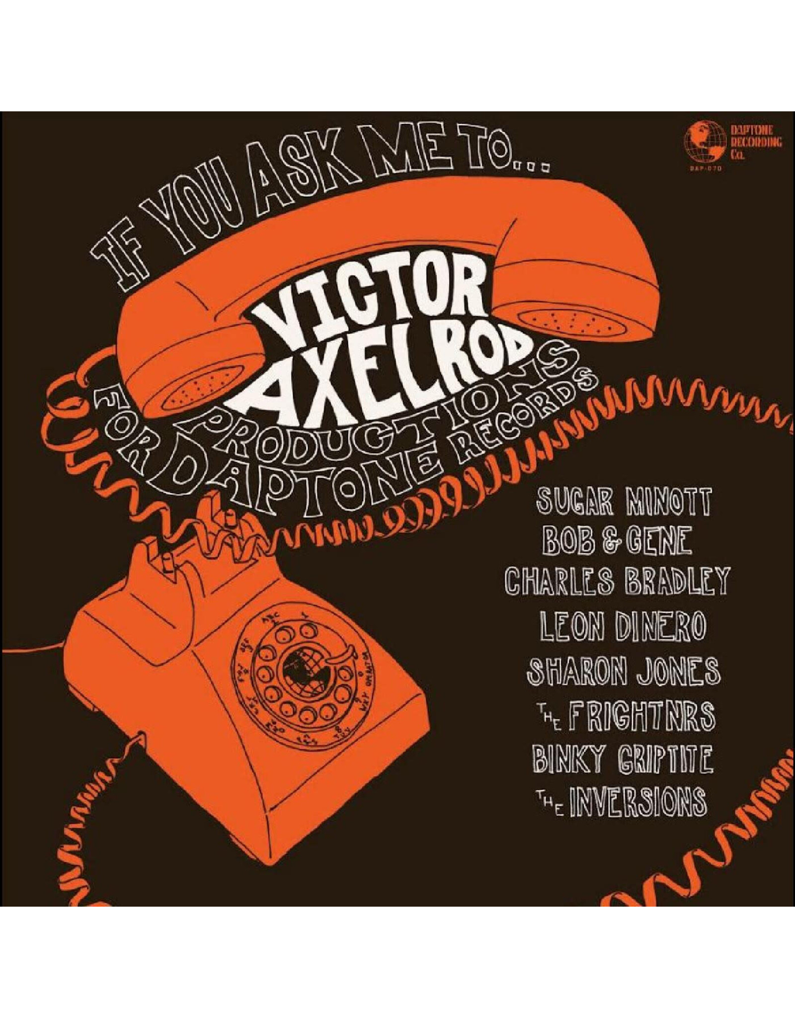Daptone Axelrod, Victor: If You Ask Me To... (INDIE EXCLUSIVE, TRANSLUCENT RED WITH BLACK SWIRL VINYL) LP