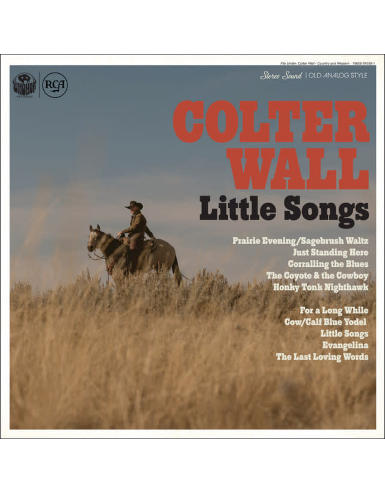 RCA Wall, Colter: Little Songs LP