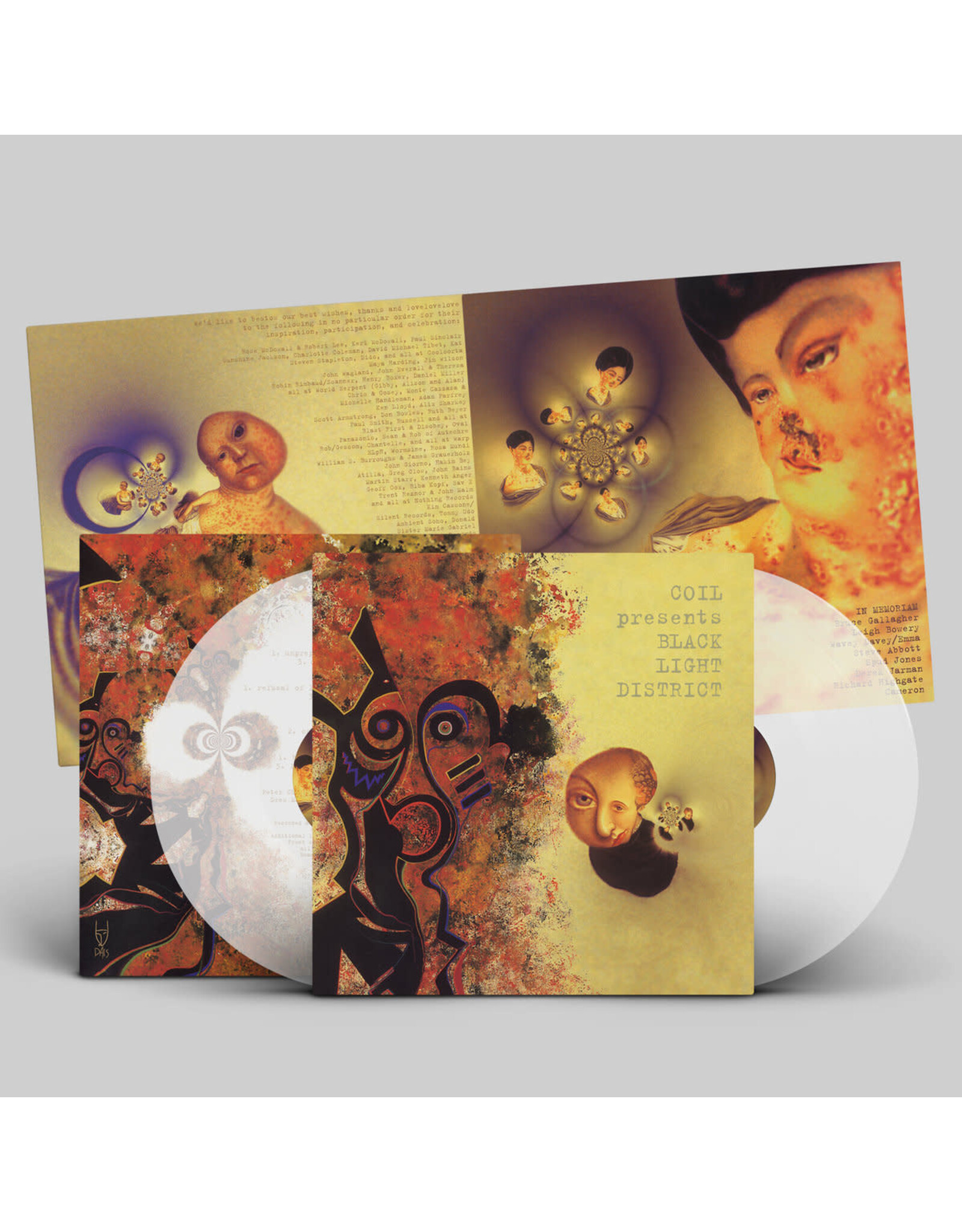 Dais Coil: Black Light District (2LP-cloudy white vinyl) LP