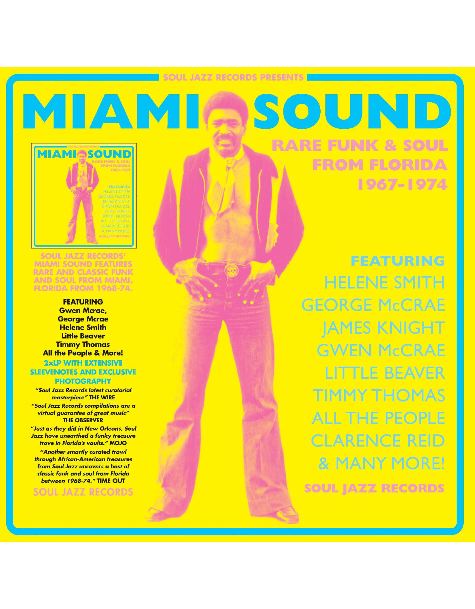 Soul Jazz Various: Miami Sound – Rare Funk & Soul From Miami, Florida 1967-74 LP