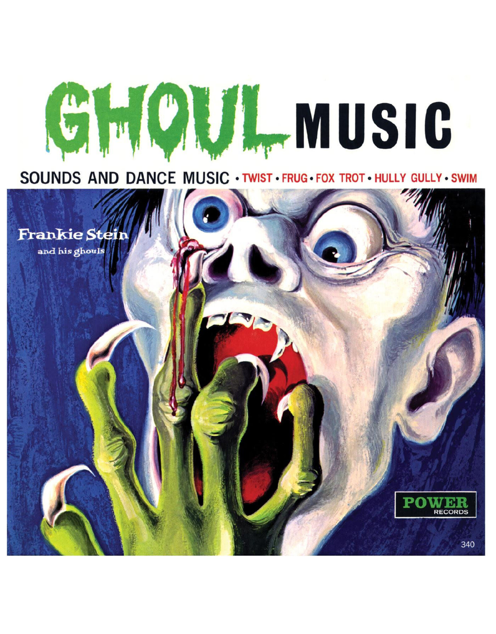 Real Gone Stein, Frankie and His Ghouls: Ghoul Music (COKE CLEAR WITH YELLOW SWIRL) LP