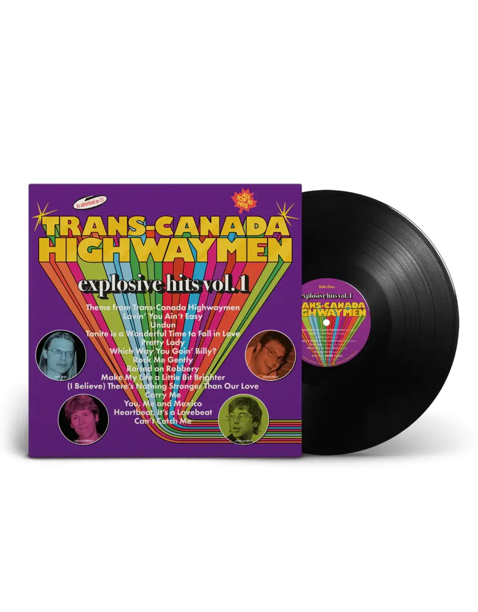 Self Release Trans-Canada Highwaymen: Explosive Hits Vol. 1 LP