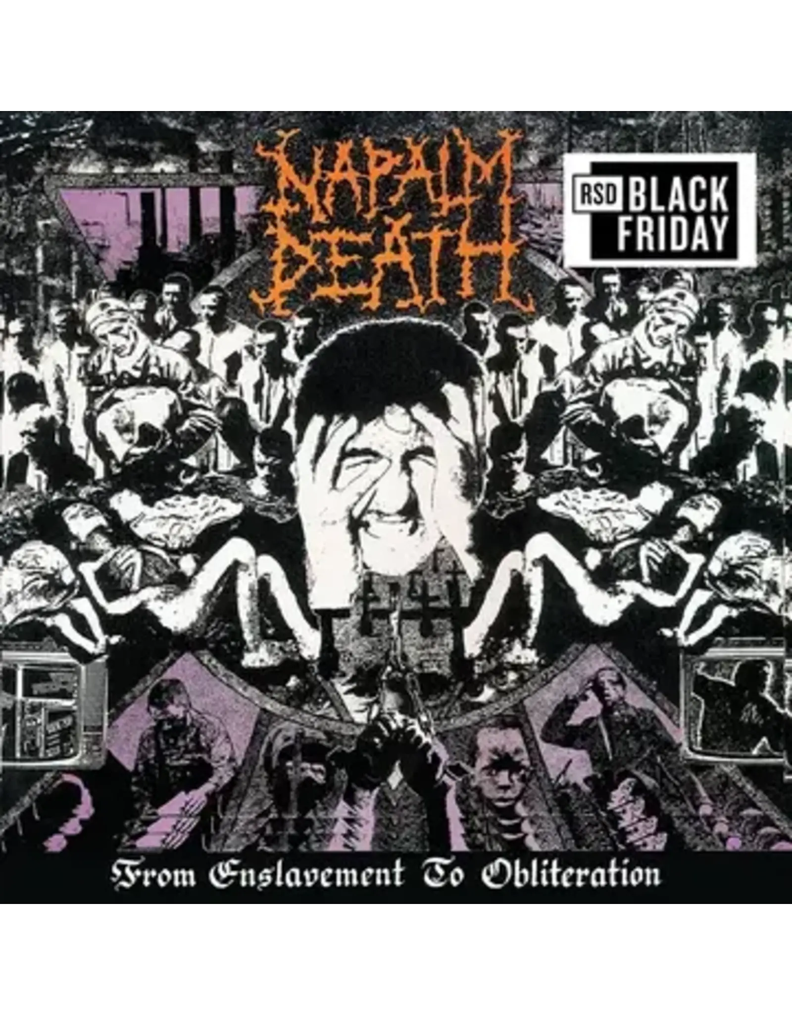Earache Napalm Death: 2023BF - From Enslavement To Obliteration (coloured)  LP