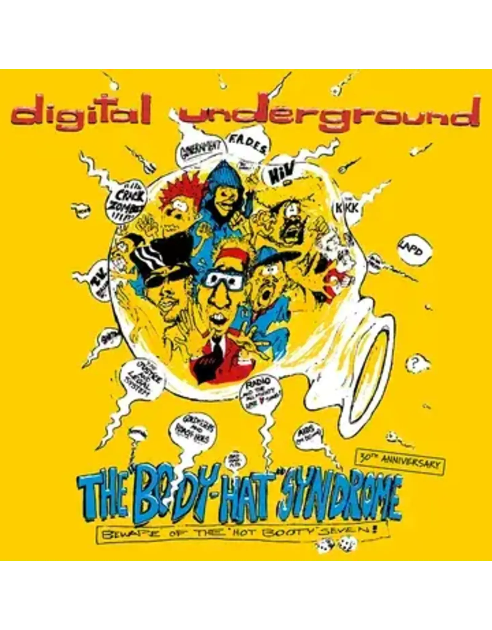 Tommy Boy Digital Underground: 2023BF - The Body-Hat Syndrome (2LP-yellow) LP
