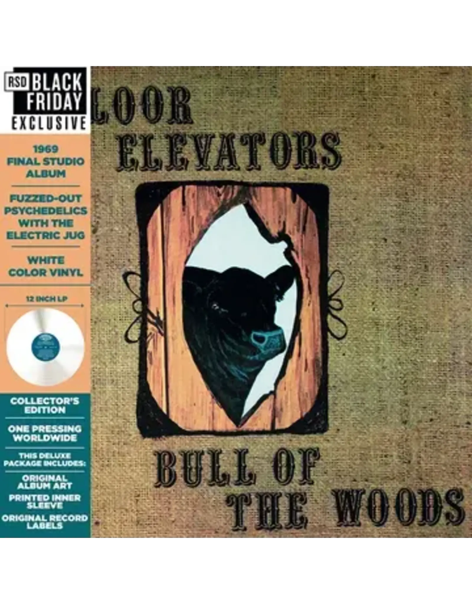 Culture Factory 13th Floor Elevators: 2023BF - Bull Of The Woods (white) LP