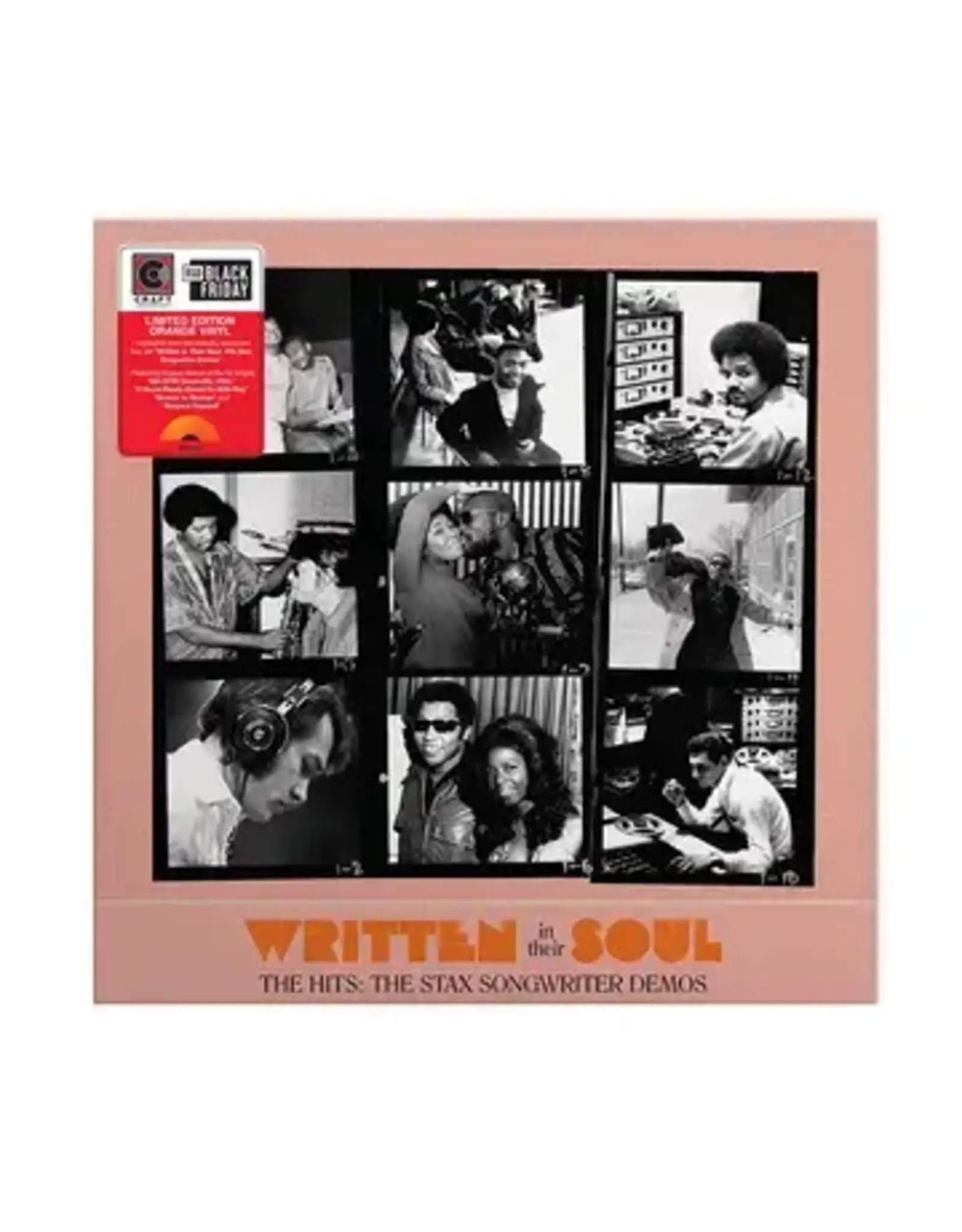 Craft Various: 2023BF - Written In Their Soul The Hits: The Stax Songwriter Demos (orange) LP