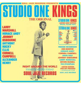 Soul Jazz Various: 2023BF - Studio One Kings (YELLOW) LP