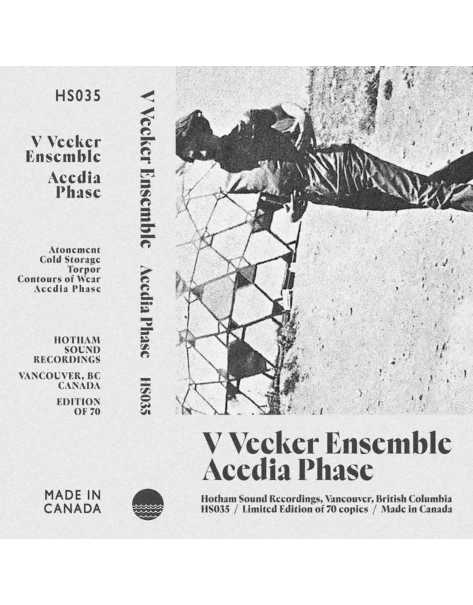 Hotham Sound V Vecker Ensemble: Acedia Phase CS