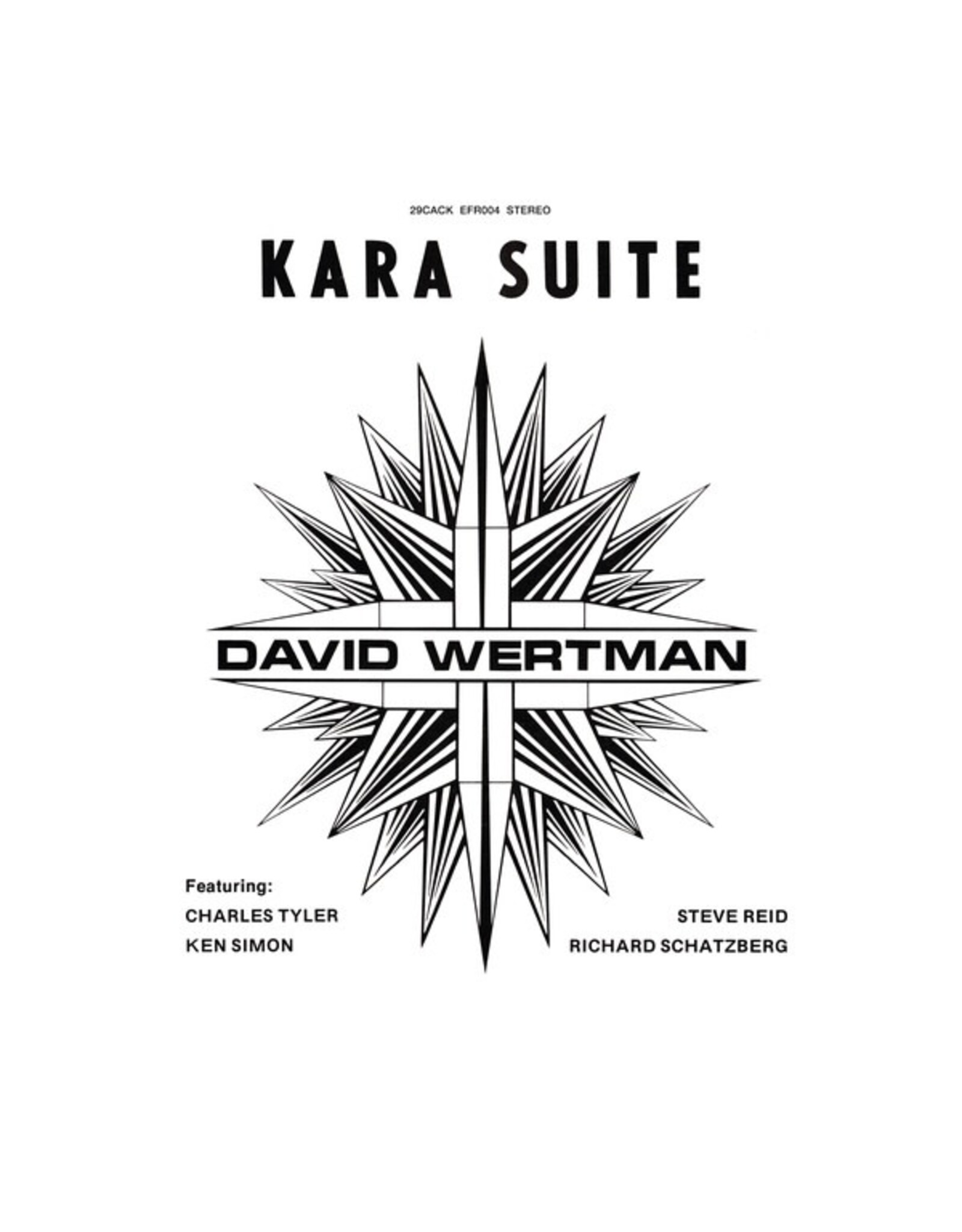 Finders Keepers Wertman, David: Kara Suite LP