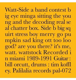 Palilialia Watt: Recorded In 1989-91 LP