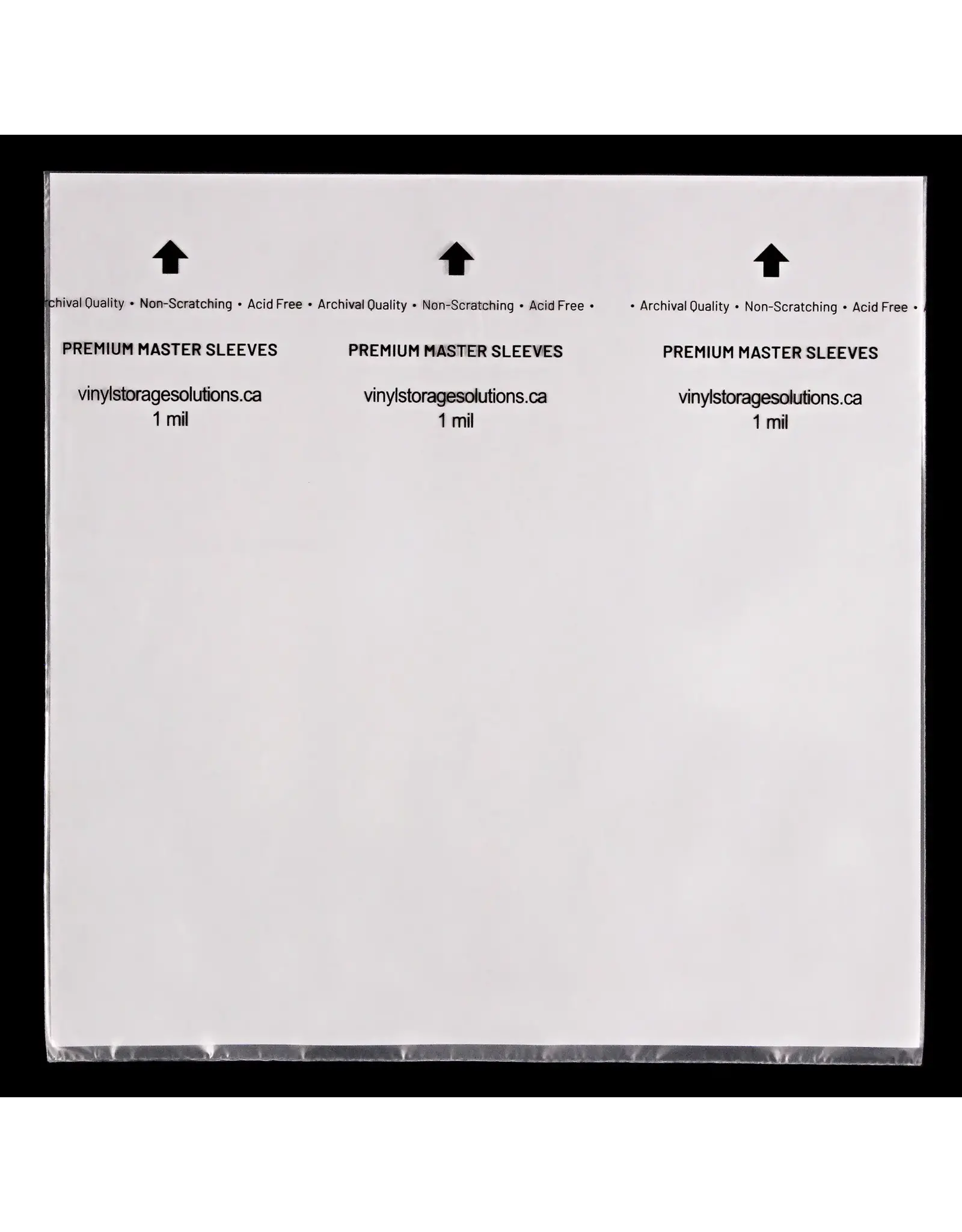 Vinyl Storage Solutions Sleeves: 12" 1mil Rice Paper Inner "MoFi style" 25 pack