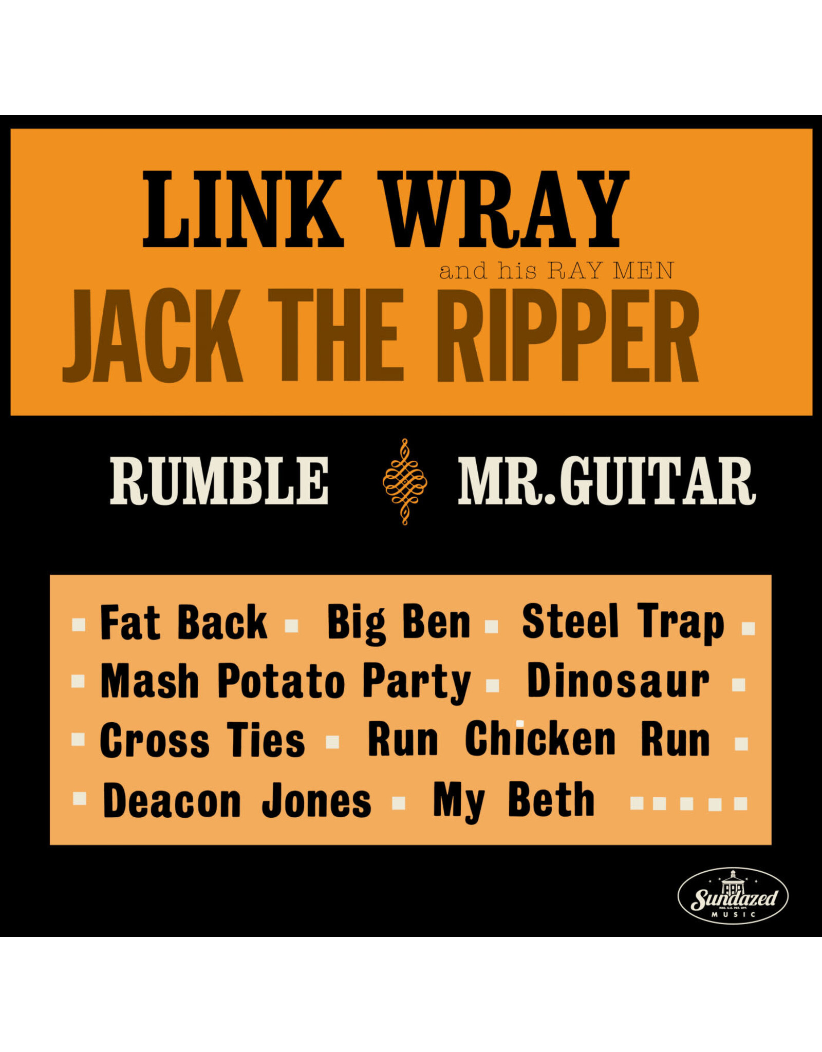 Sundazed Wray, Link: Jack The Ripper (RED) LP