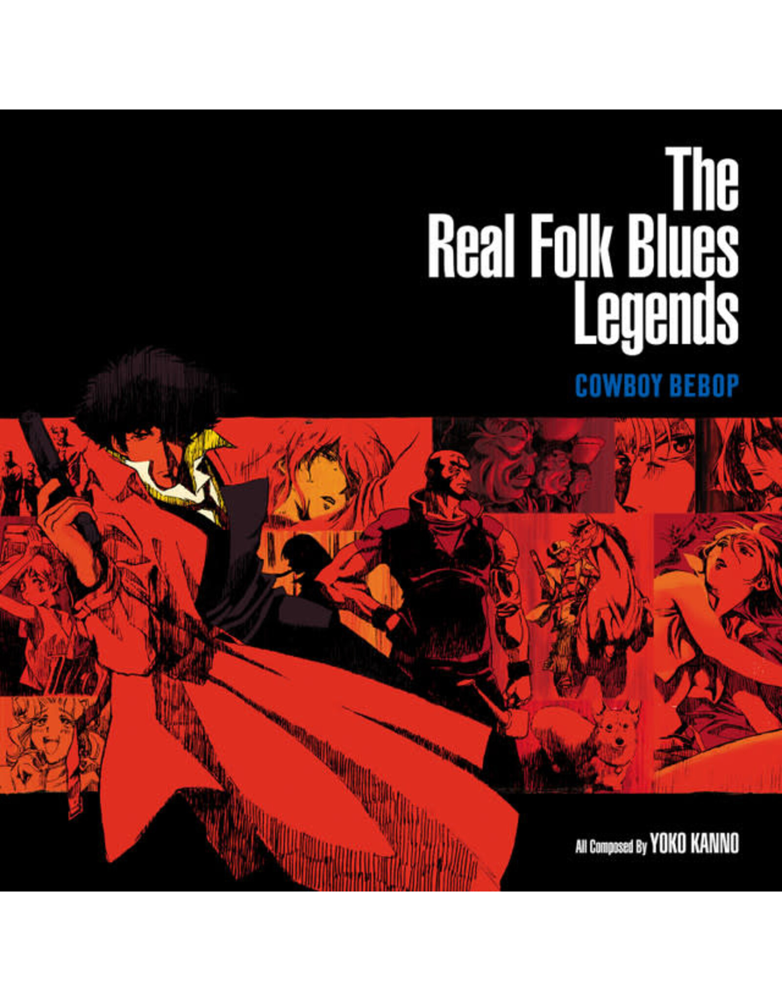 Milan Seatbelts: Cowboy Bebop: Real Folk Blues Legends LP