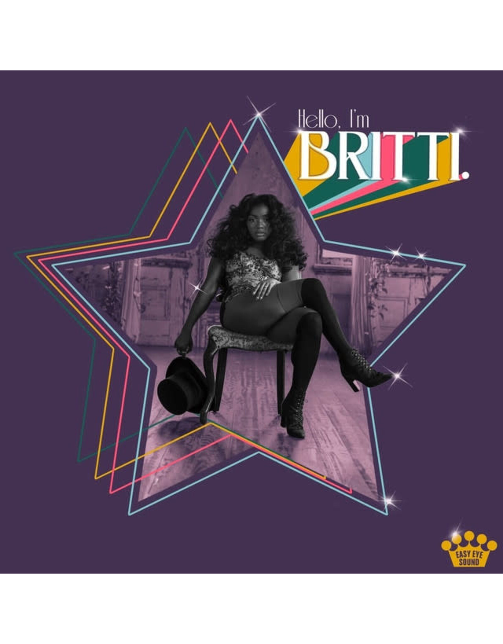 Easy Eye Sound Britti: Hello, I'm Britti. (pink & purple swirl) LP