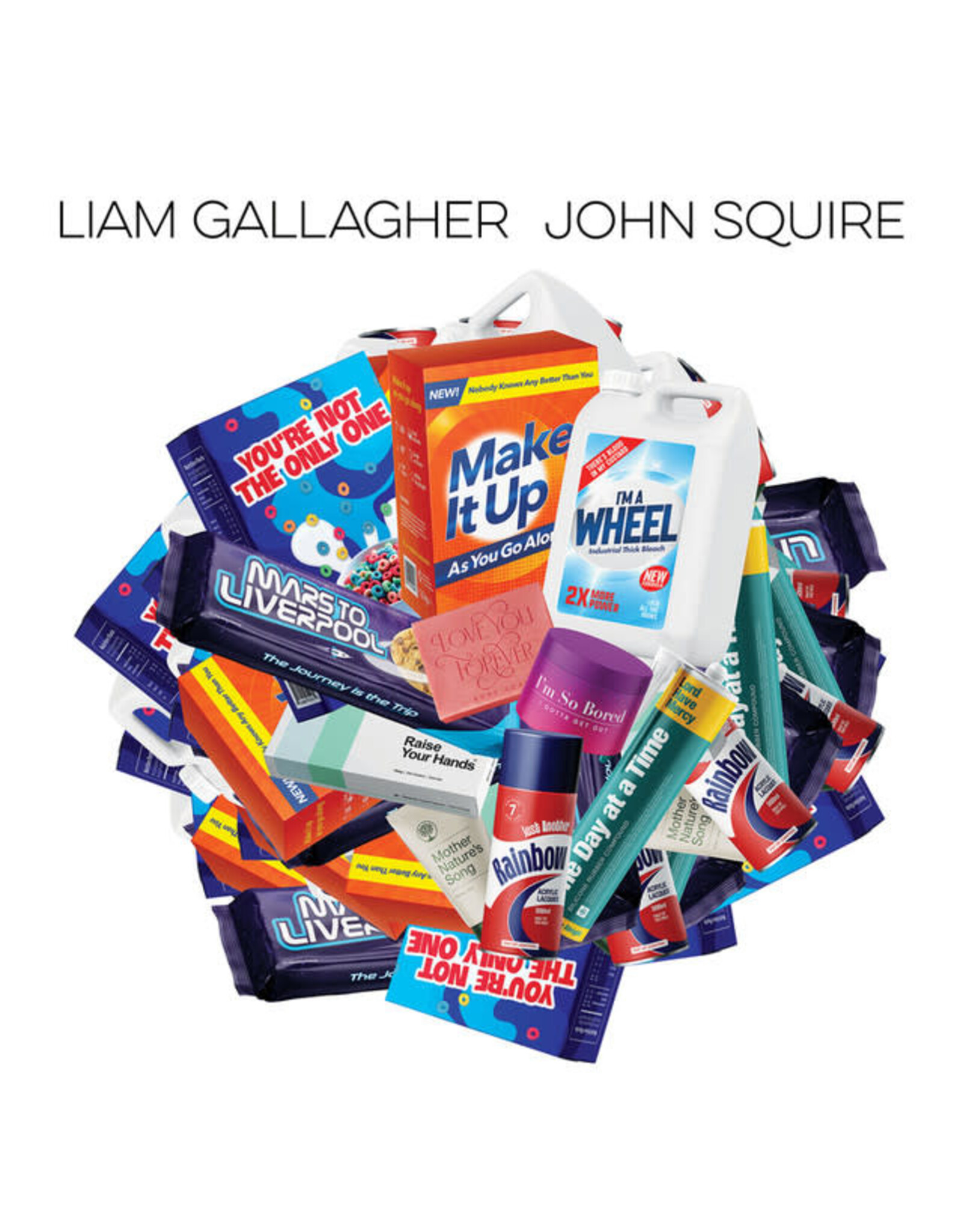 Warner Squire, John & Liam Gallagher: Liam Gallagher & John Squire (White) [Indie Exclusive] LP